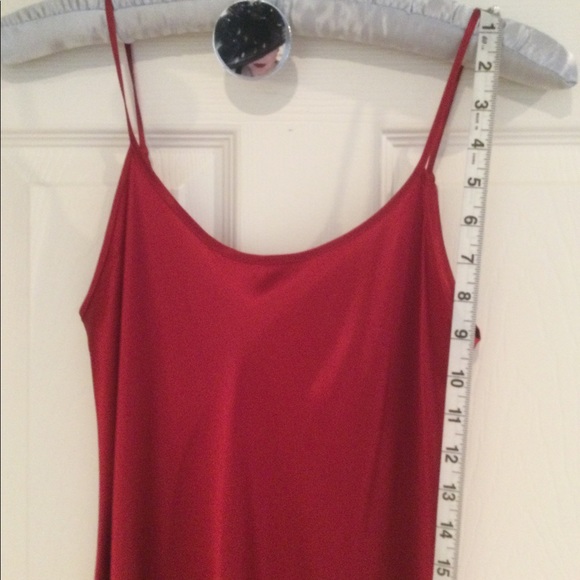 Nordstrom Intimates Long Red Velvet & Silk Robe. Lingerie & Ballerina Sleepers. - Picture 10 of 16